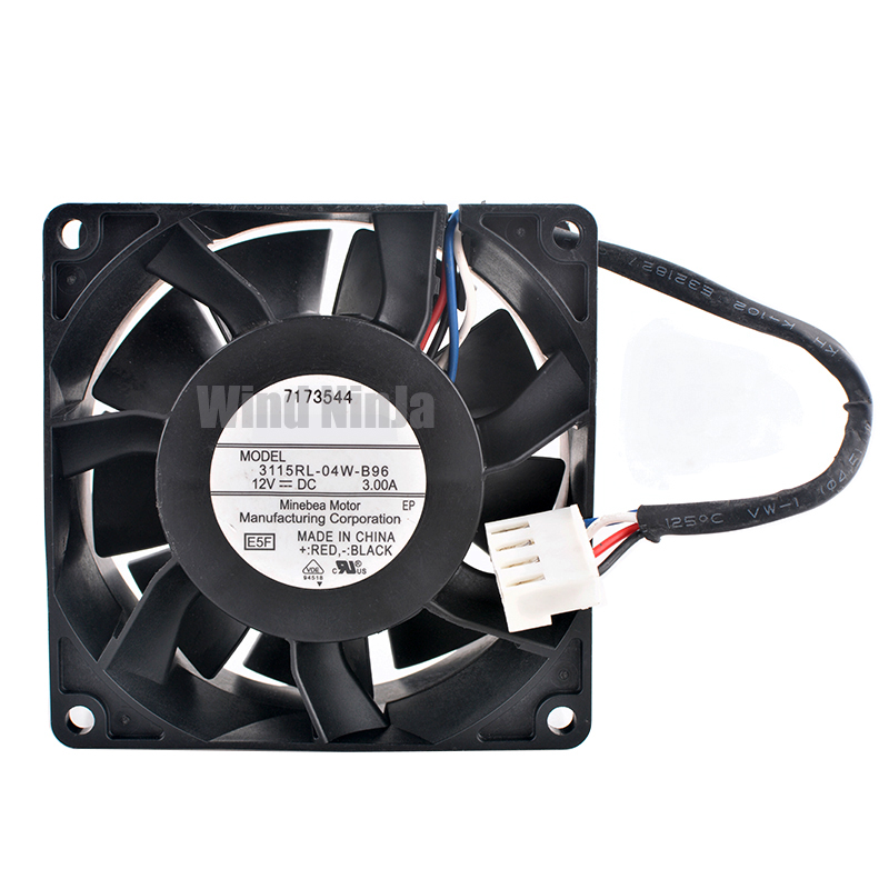 Server Power Supply - (2 Adet) 80 mm Çift Bilyalı