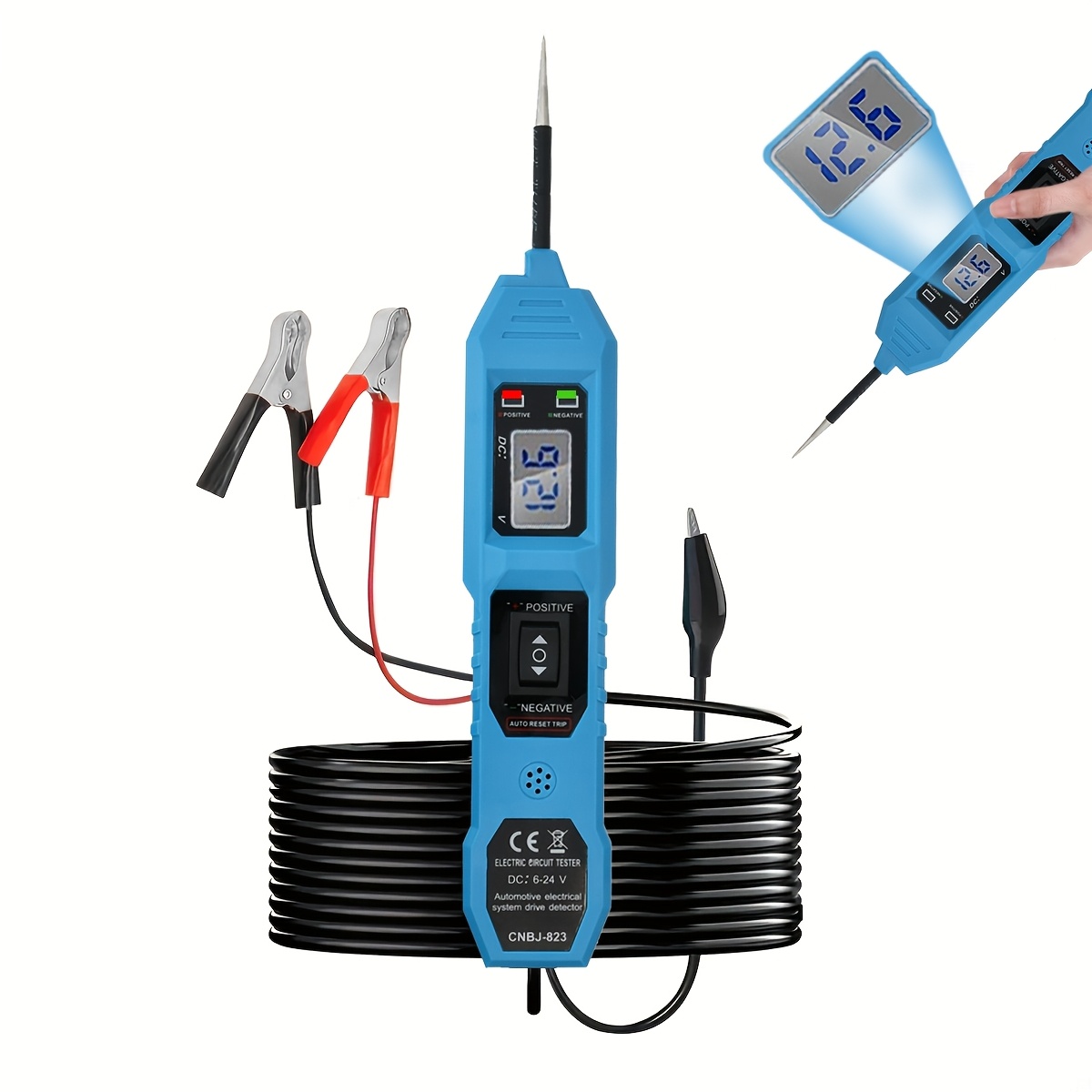 Power Supply Tester - Güç Devresi Prob Test Cihazı 6V-24V