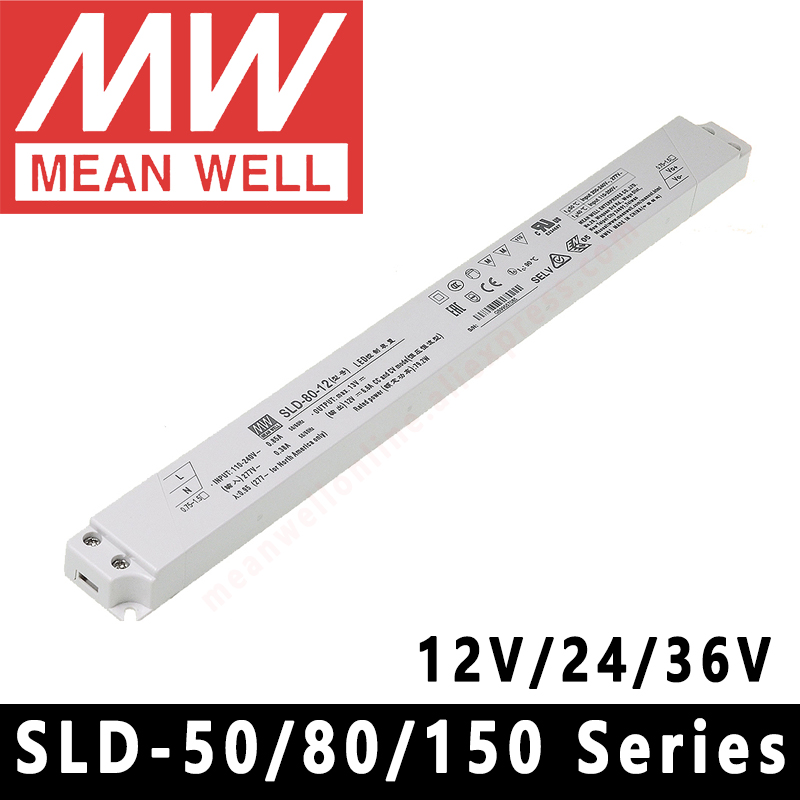Smps Power Supply - Mean Well SLD-50/80/150-12/24/56 AC'den DC'ye SMPS