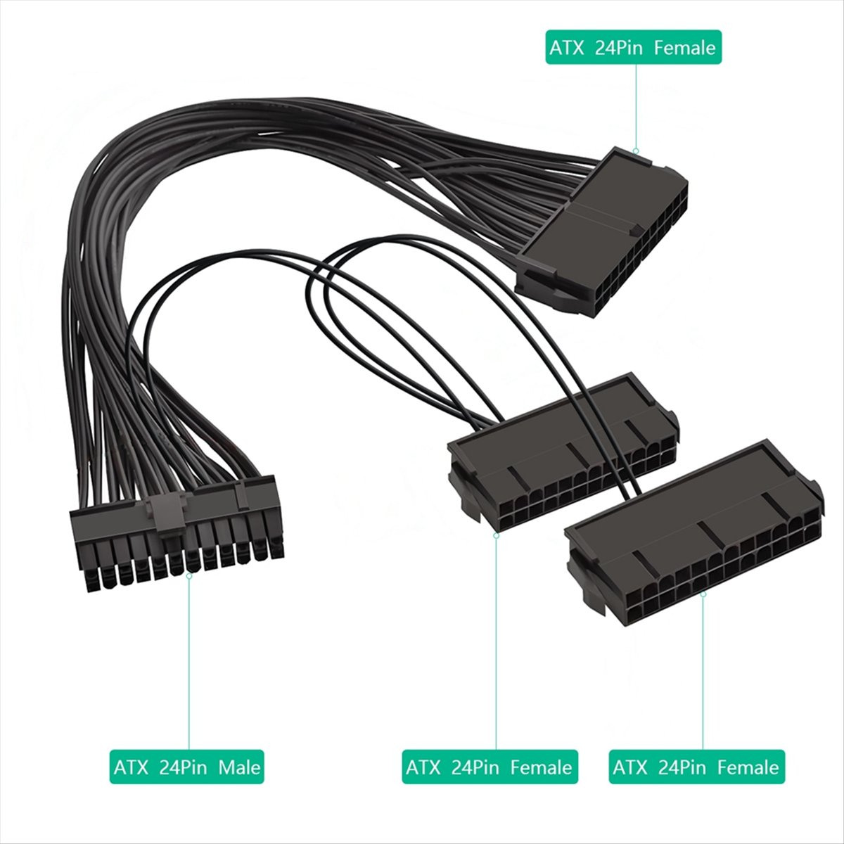 Psu Computer - 【A19R】ATX 24 Pin Erkek 1 ila