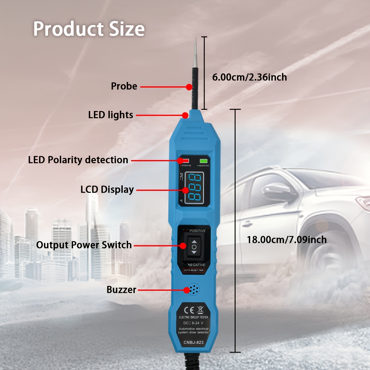 Güç Devresi Prob Test Cihazı 6 - Power Supply Tester incelemesi ve fiyatı