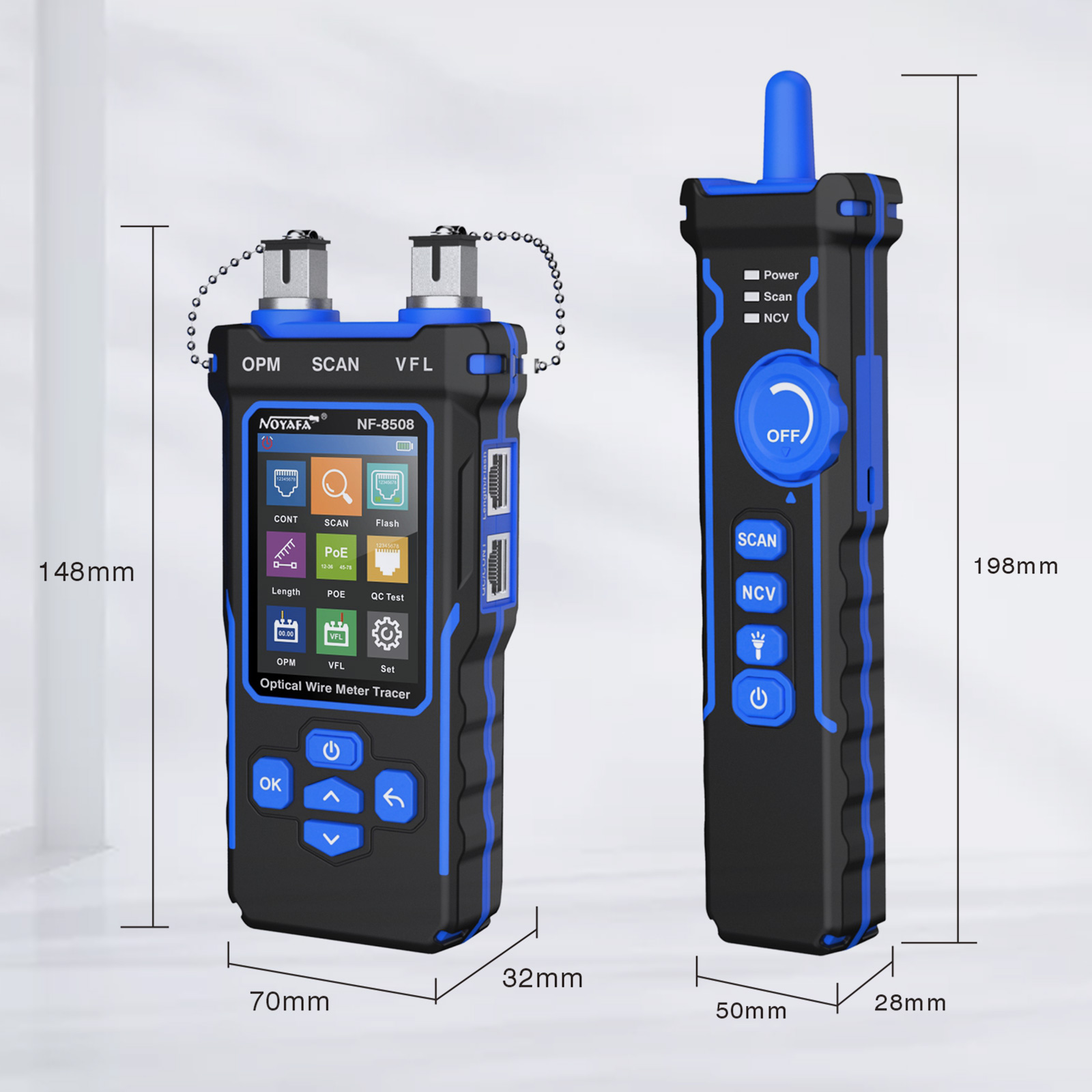 Projektör NF-8508 kablo Tracke - Power Supply Tester incelemesi ve fiyatı